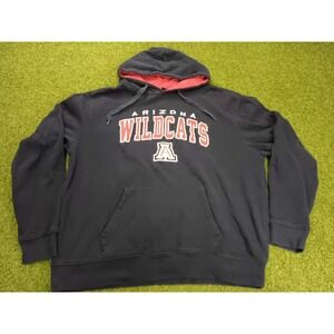 Arizona Wildcats Mens Hoodie XL Black  Football NCAA Cozy Lined Embroidered Logo